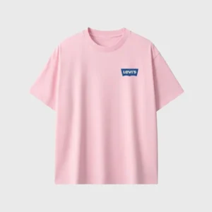 Custom Embroidered Pink T shirt