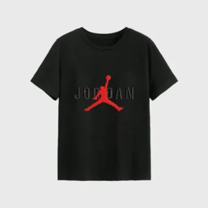 Custom Embroidered Black T shirt