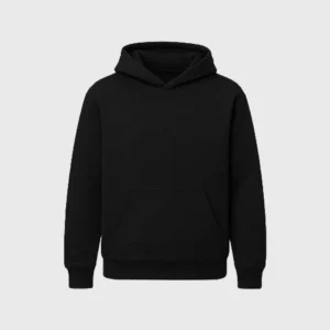 Custom Embroidered Black Hoodie
