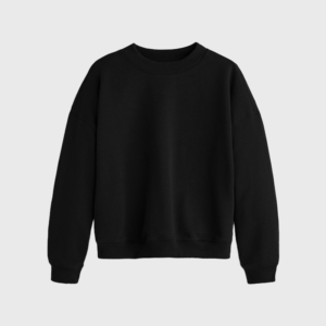 Custom printed black shirt Front Look