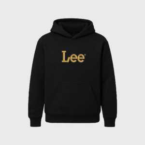 Custom Embroidered Black Hoodie