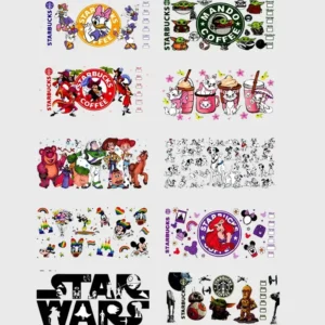 Coffee Theme UV DTF Sticker