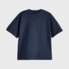 Custom Printed Navy Blue T shirt Front look