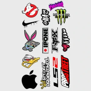 Custom Streetwear & Moto Gang Sheet High-Quality DTF Transfers