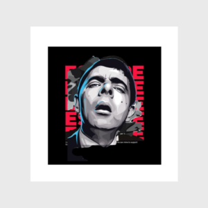 Mr. Bean Artistic DTF Design