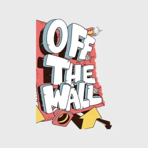 Off The Wall Retro Graffiti DTF Design