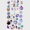 Space & Galaxy Theme UV DTF Sticker