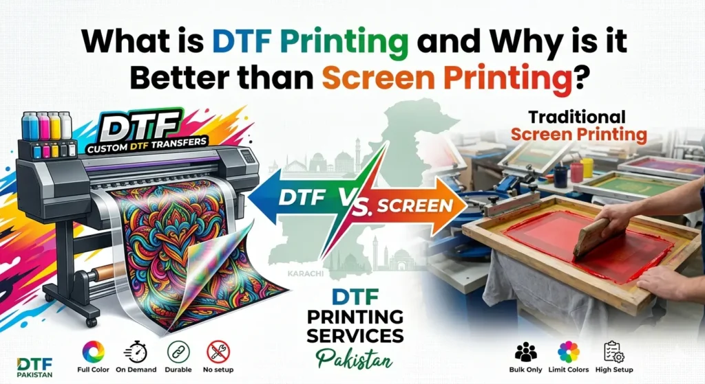 What is DTF Printing and Why is it Better than Screen Printing